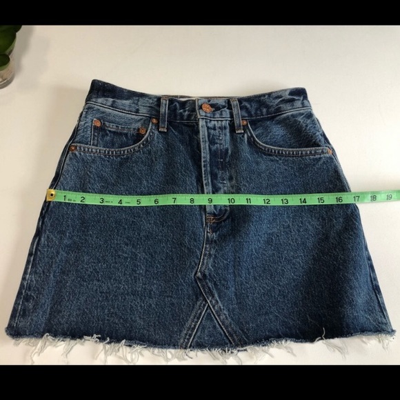 Agolde | Quinn High Rise Mini Skirt - RIDE - Picture 11 of 11